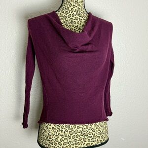 Babaton Women's Plum Merino Wool Sweater Size SX